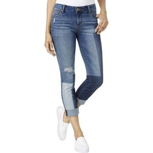 𝅺kut from The Kloth color block distressed jeans size 2